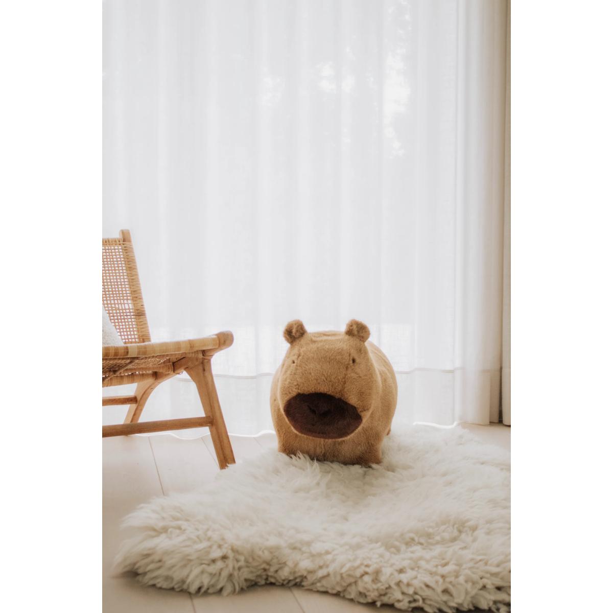 Peluche sauteuse CAPYBARA Wild & Soft