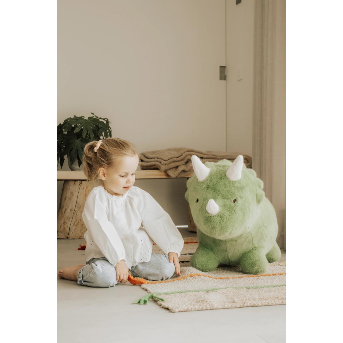 Peluche sauteuse DINO Wild & Soft