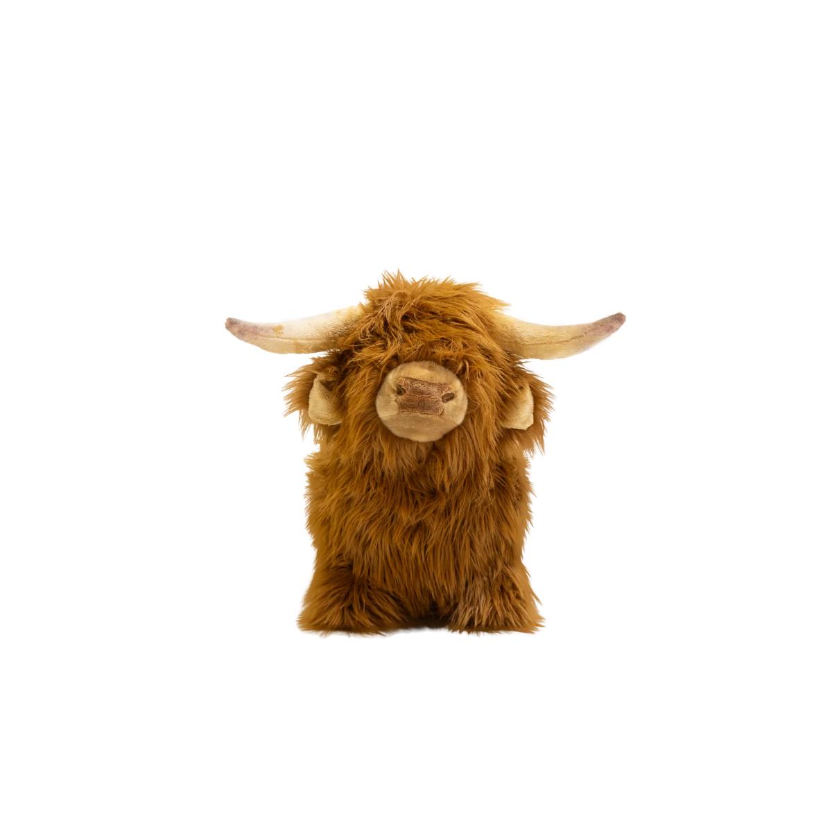 Peluche sauteuse HIGHLAND COW Wild & Soft