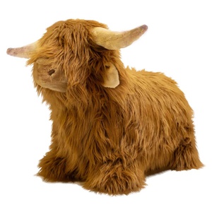 Peluche sauteuse HIGHLAND COW Wild & Soft