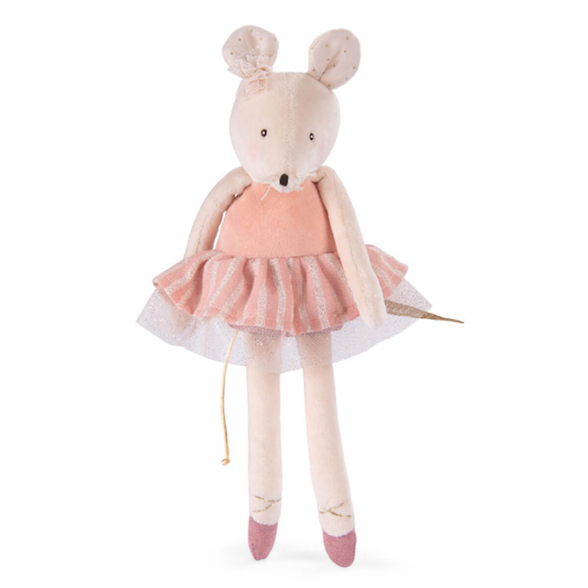 Peluche souris rose LA PETITE ECOLE DE DANSE Moulin Roty