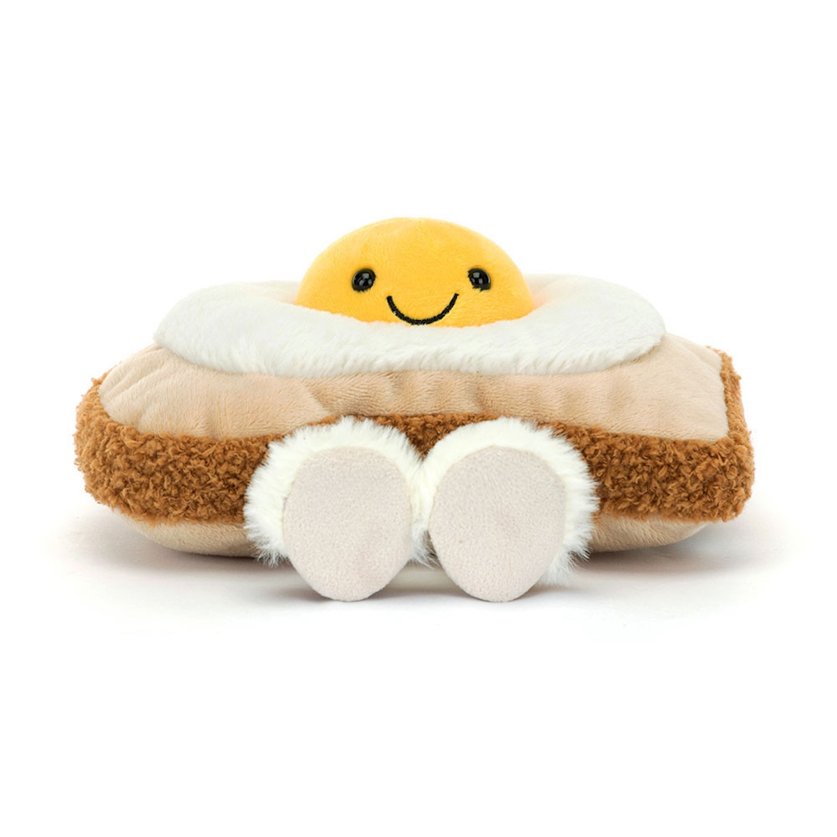 Peluche Toast 12cm AMUSEABLES Egglantine Egg On Toast Jellycat