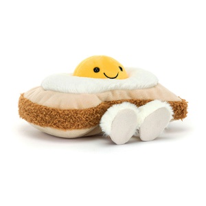 Peluche Toast 12cm AMUSEABLES Egglantine Egg On Toast Jellycat