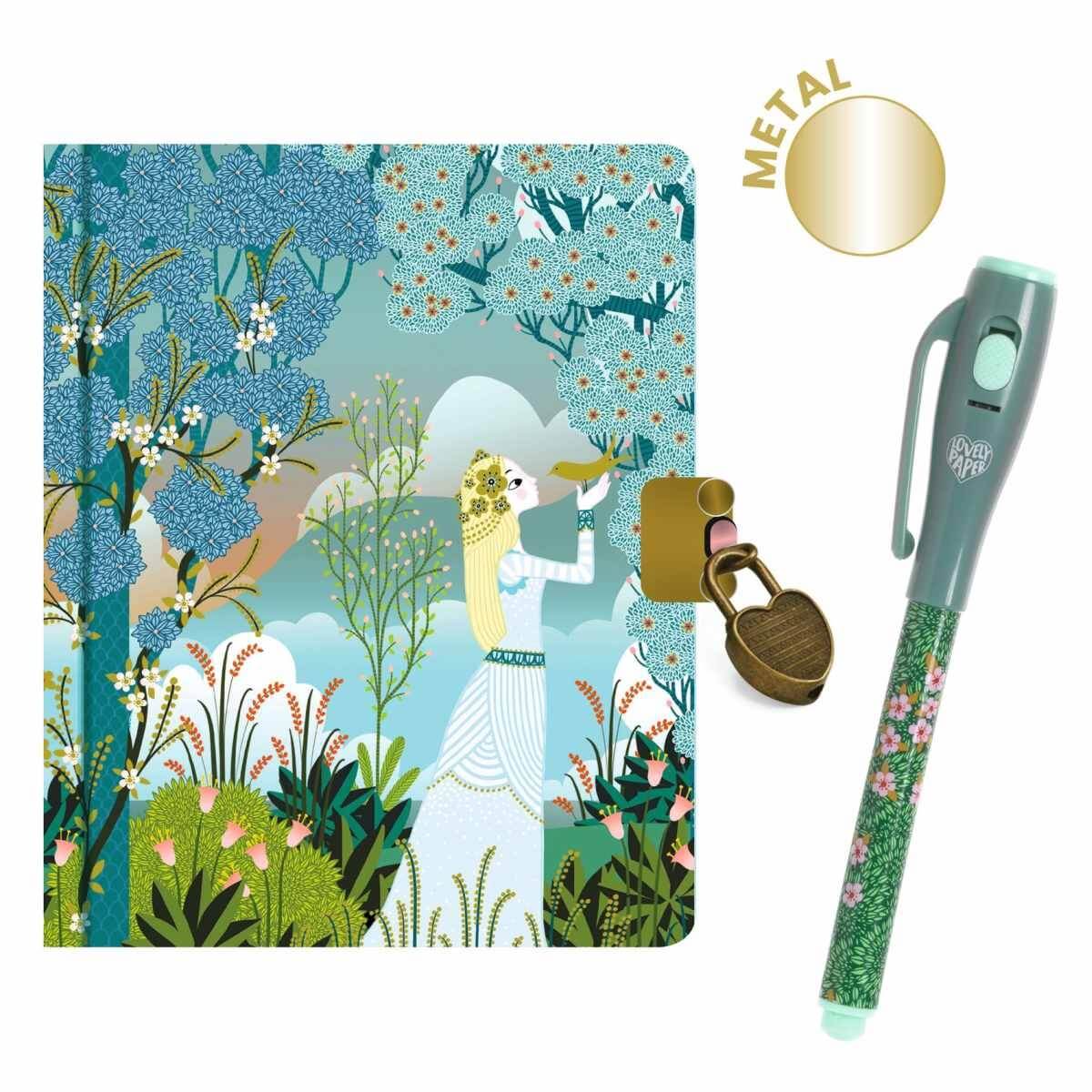 Petit carnet secret Charlotte -  Feutre magique Djeco