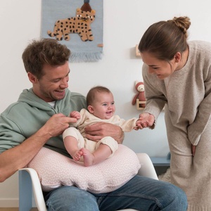 Petit coussin allaitement SOFTY Doomoo Cloudy Pink