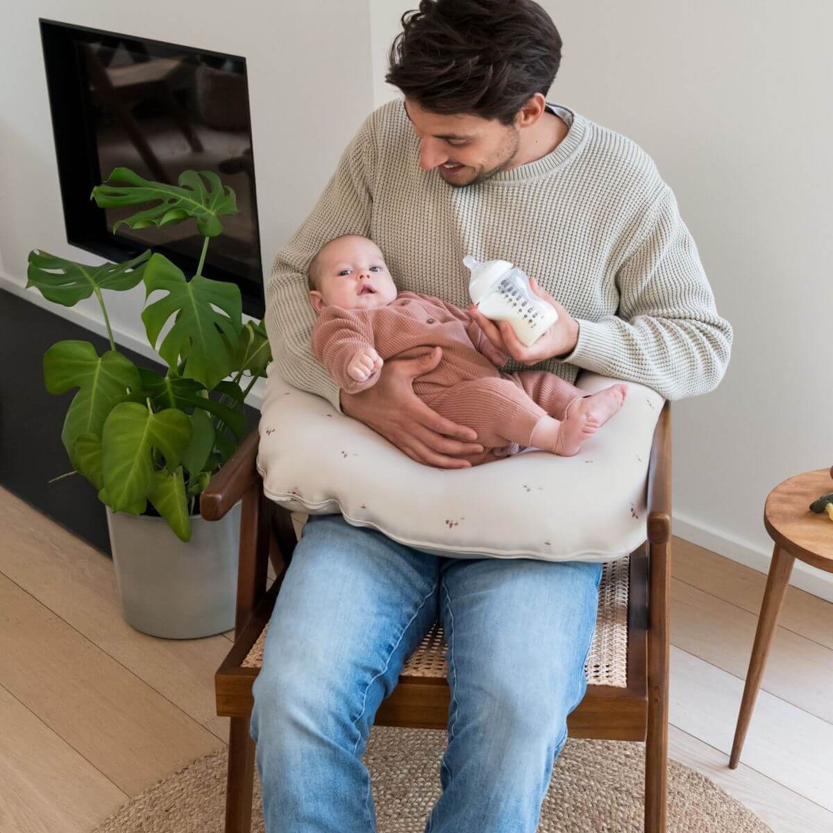 Petit coussin allaitement SOFTY Doomoo Mushrooms