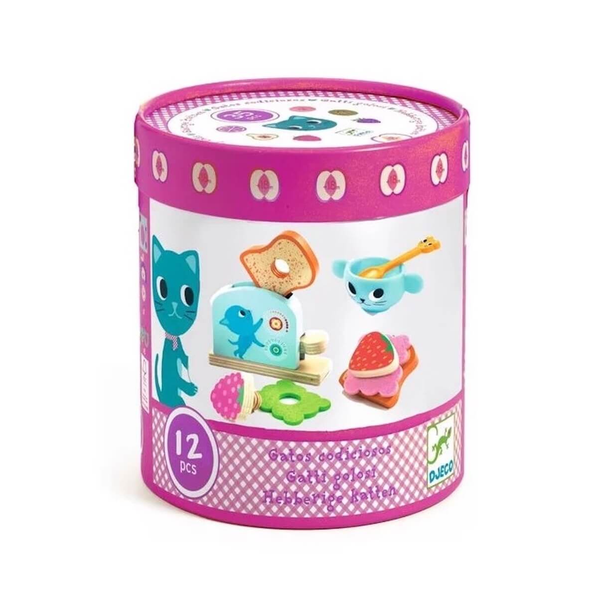Petit déjeuner du Chaton Djeco