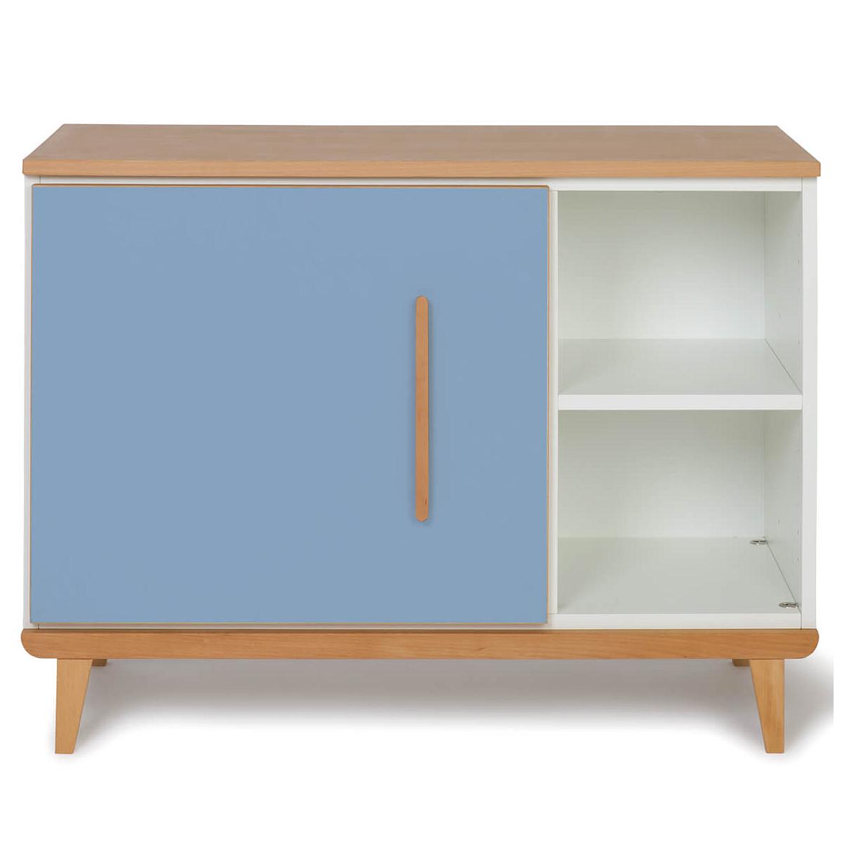 Petit meuble 1 porte NADO capri blue