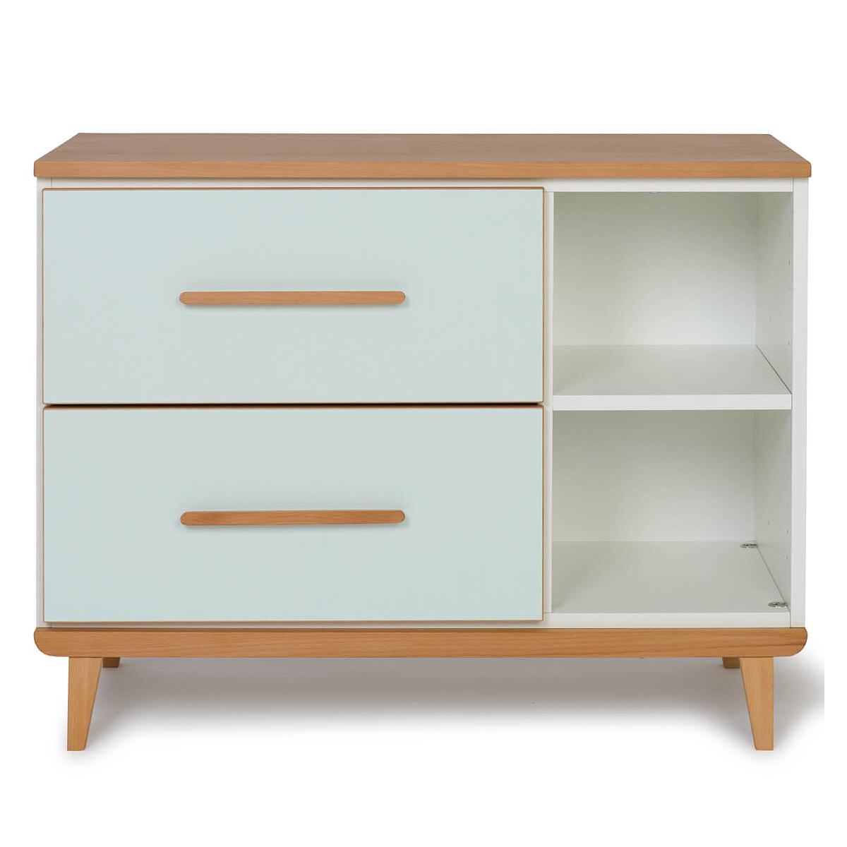 Petit meuble 2 tiroirs NADO mint