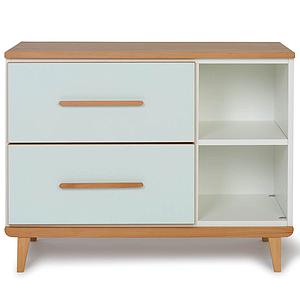 Petit meuble 2 tiroirs NADO mint