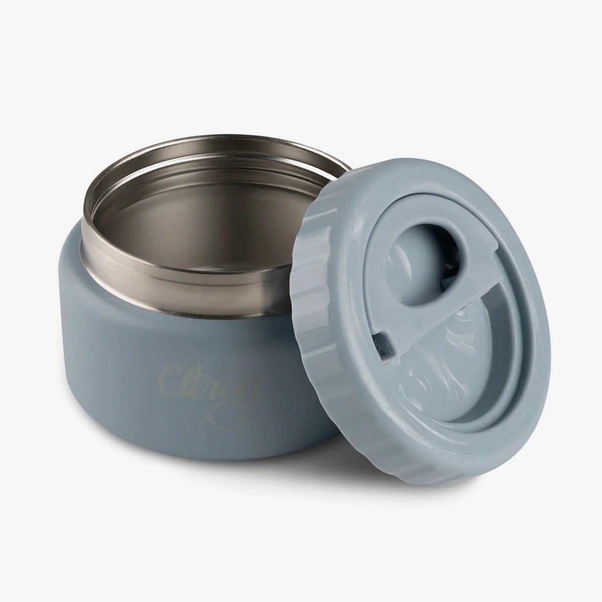 Petit pot aliments 250ml Citron Dusty Blue