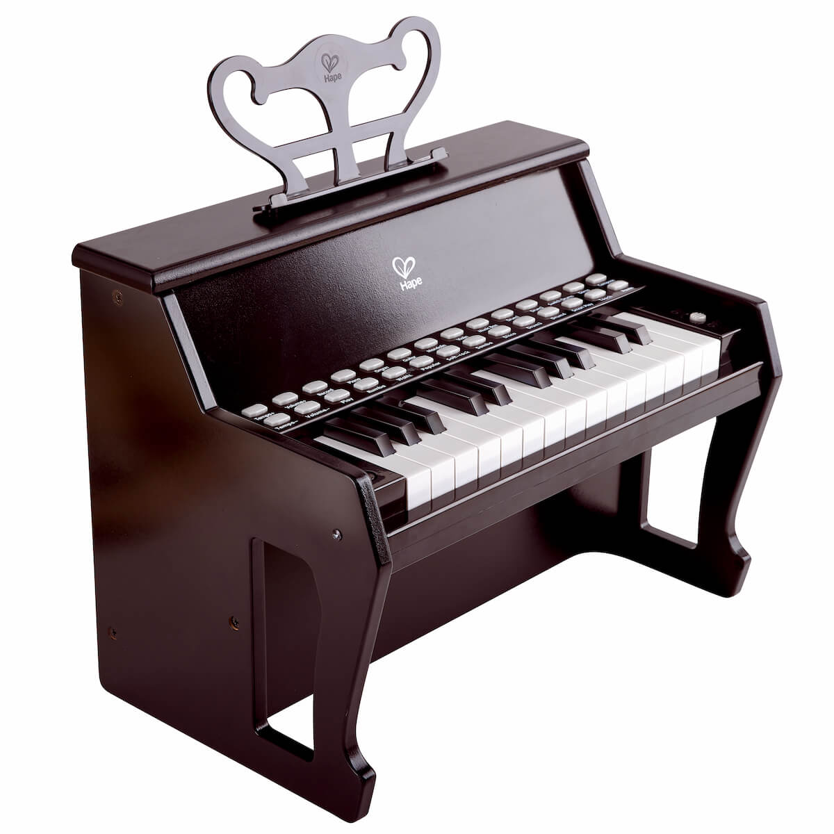 Piano avec apprentissage Hape noir