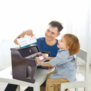 Piano avec apprentissage Hape noir