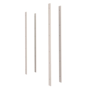 Piètements haut 4pc. KASVA hêtre laqué blanc