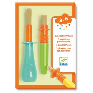 Pinceaux malins pour les petits 3 LES COULEURS Djeco