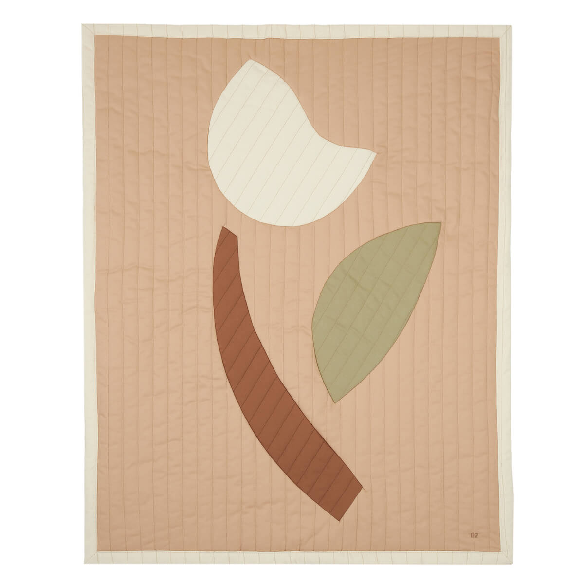 Plaid Matelassé 95x73cm Tulip Nobodinoz