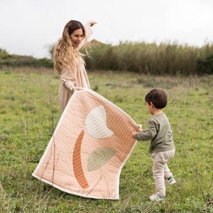 Plaid Matelassé 95x73cm Tulip Nobodinoz