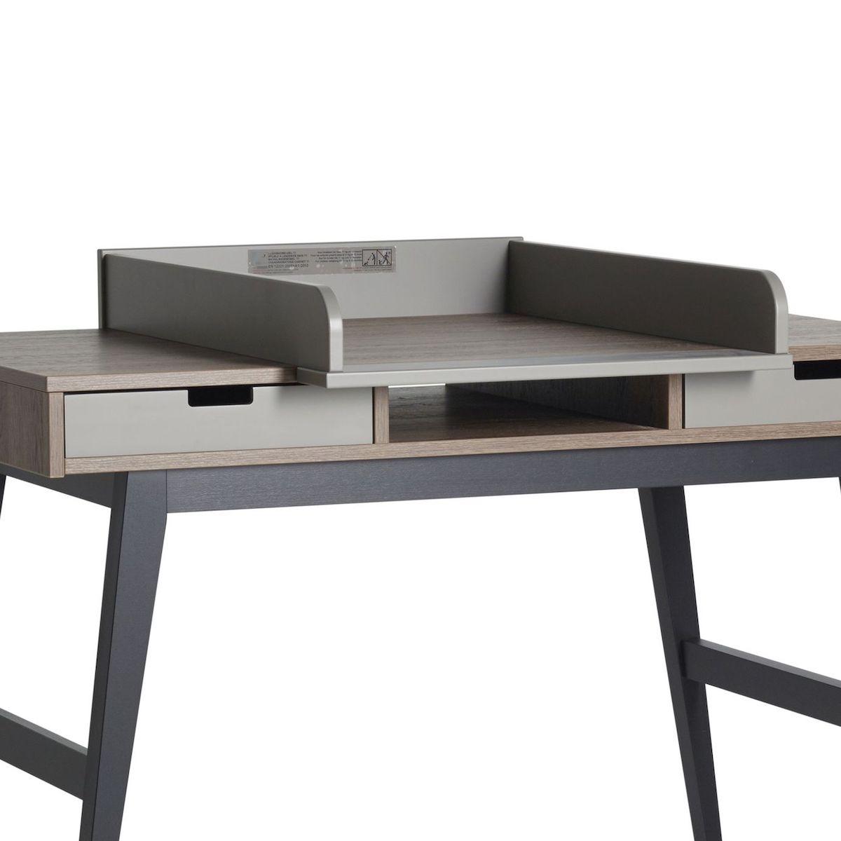 Plan à langer bureau TRENDY Quax royal Oak