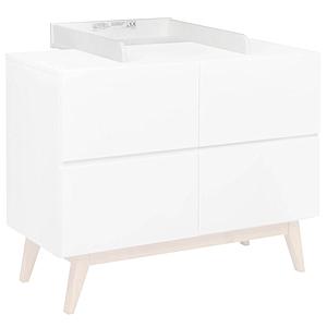 Plan à langer commode TRENDY Quax blanc