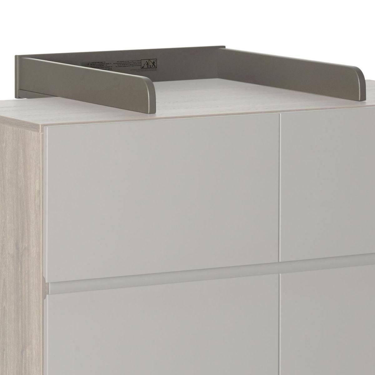 Plan à langer commode TRENDY Quax royal Oak