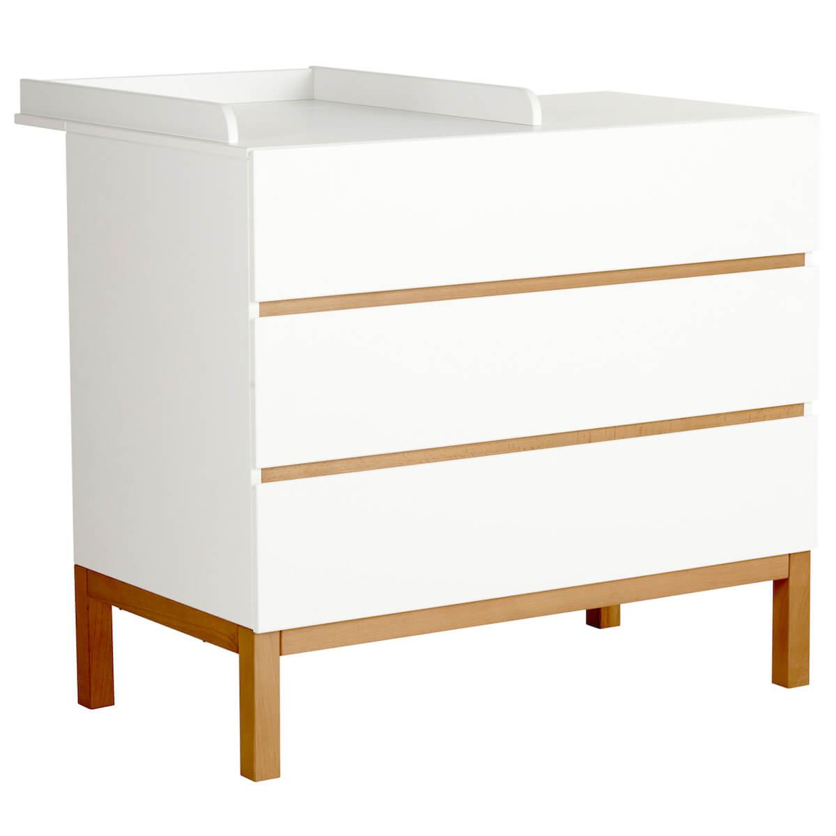 Plan à langer INDIGO Quax blanc