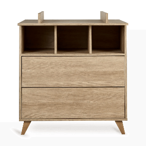 Plan à langer LOFT Quax honey ash