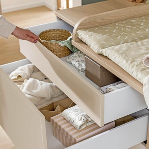 Plan à langer MILA & BEN Paidi Bois scandinave