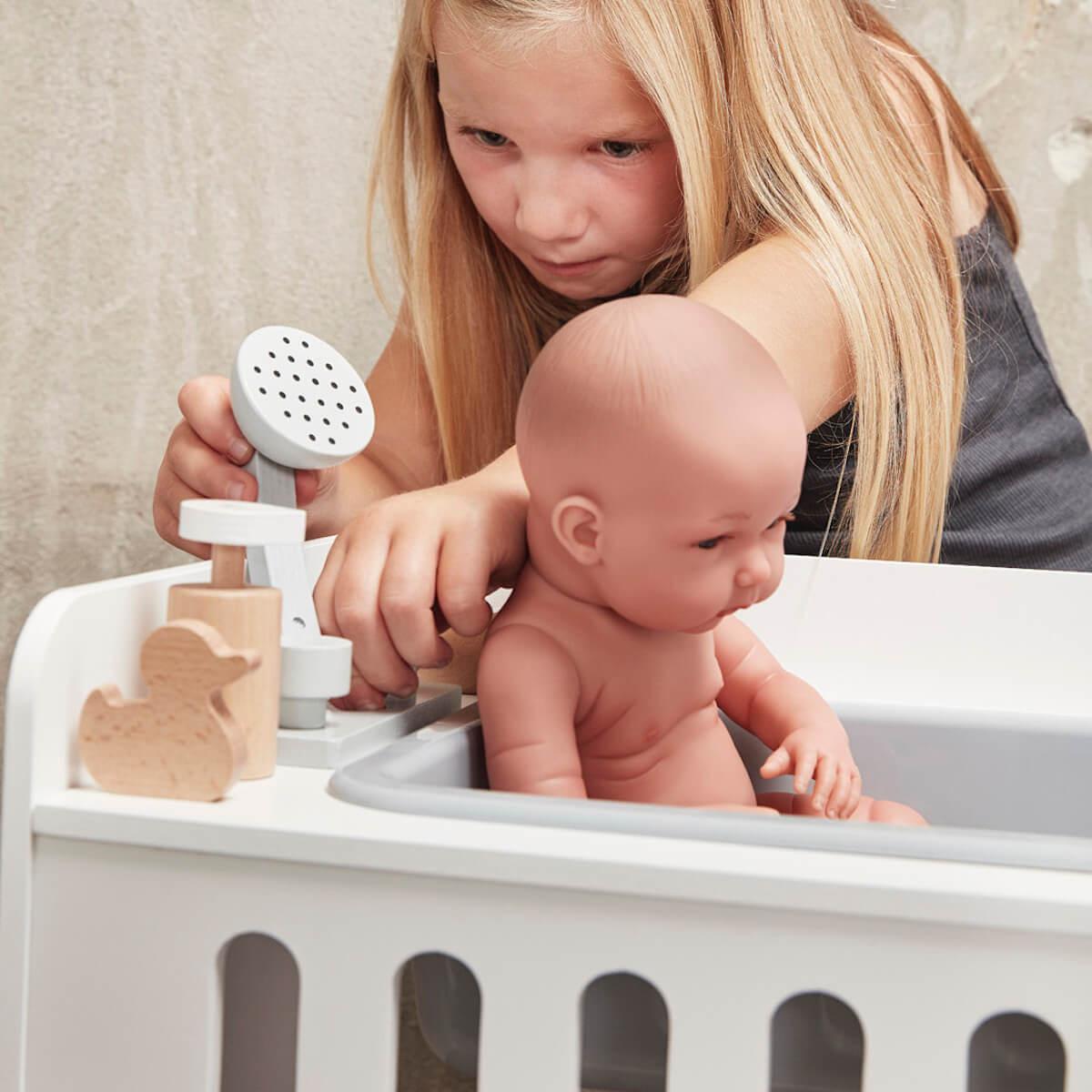 Plan à langer poupée Astrup blanc