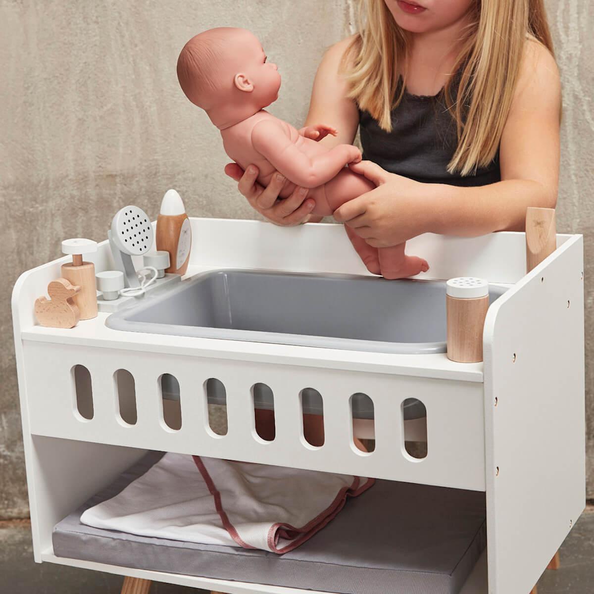 Plan à langer poupée Astrup blanc