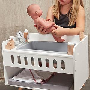 Plan à langer poupée Astrup blanc