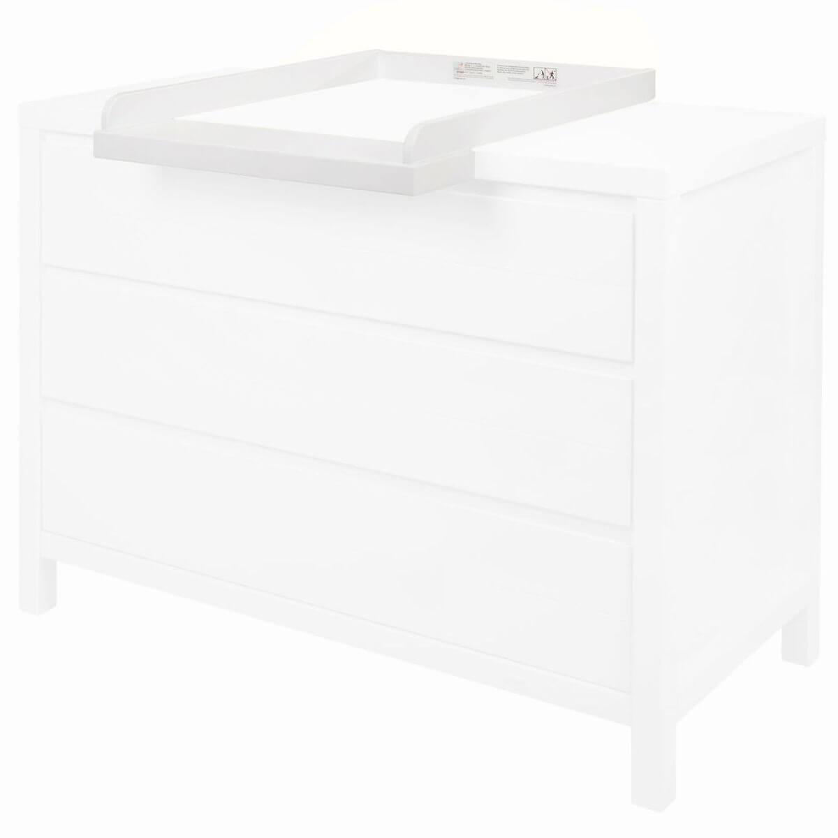 Plan à langer STRIPES Quax blanc