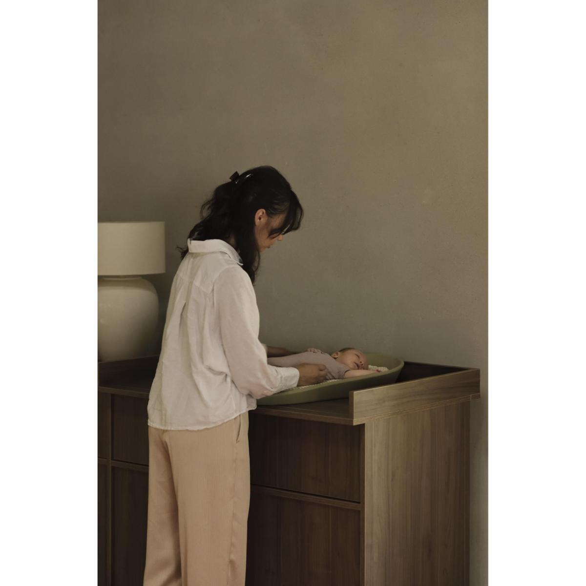 Plan à langer Xl KYO Quax walnut