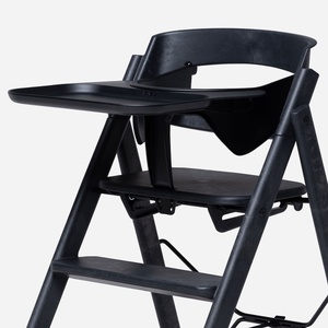 Plateau plastique recyclé KLAPP Kaos black