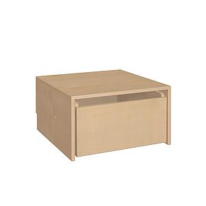 Plateforme avec tiroir DELUXE de Breuyn hêtre huilé