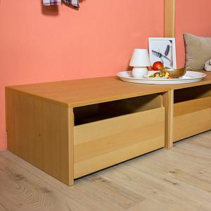 Plateforme avec tiroir DELUXE de Breuyn hêtre huilé