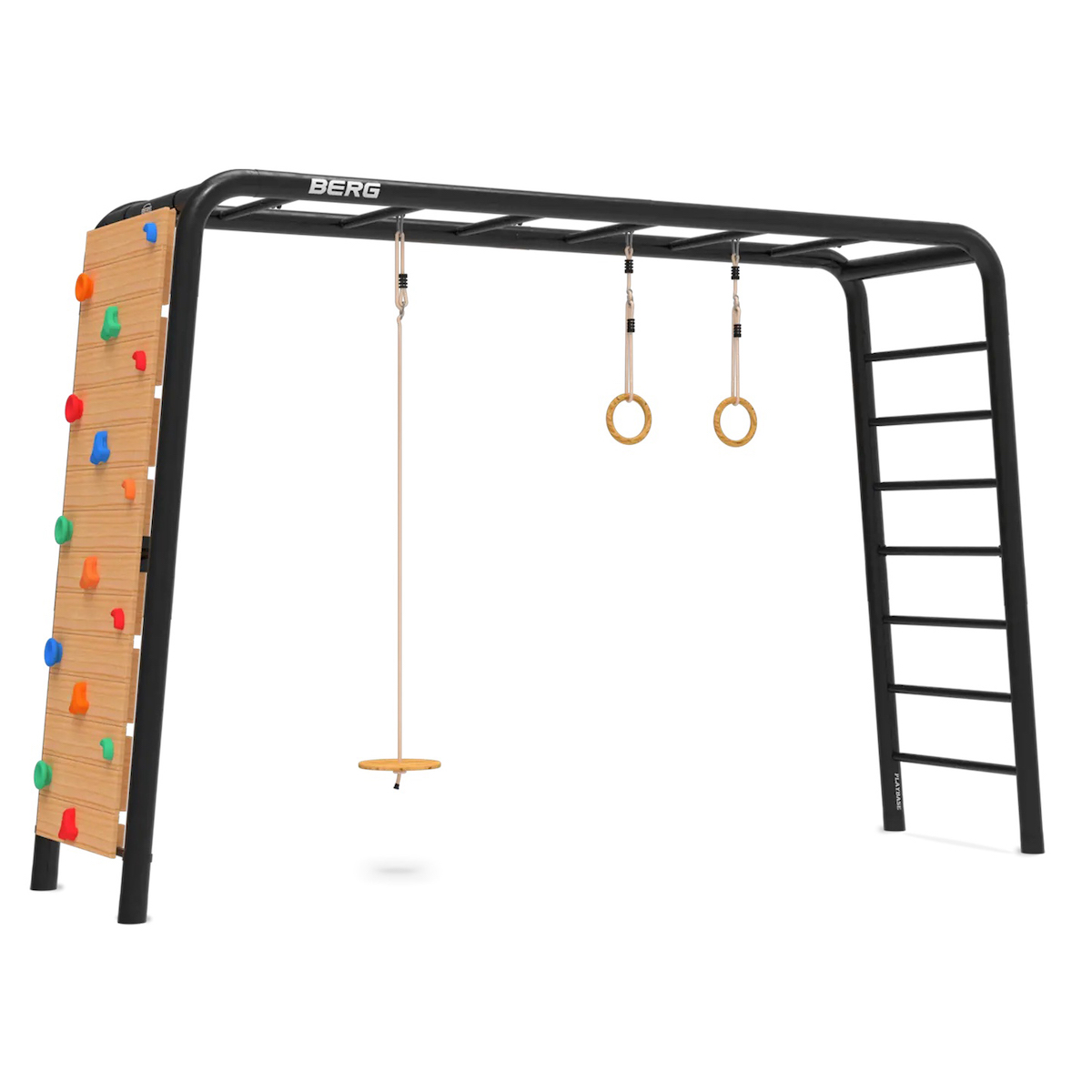 PlayBase Large TL (Disc swing+Rings+Climbing wall) Berg