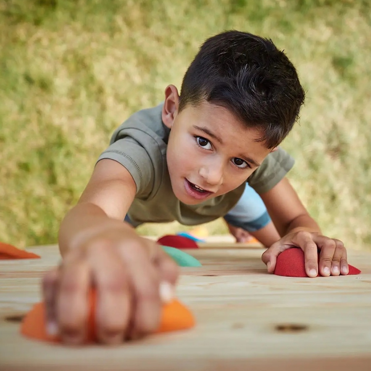 PlayBase Large TL (Disc swing+Rings+Climbing wall) Berg