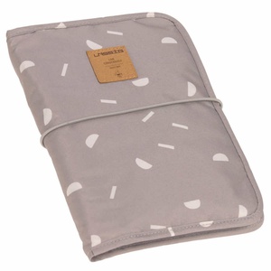 Pochette à langer CASUAL BLOCKS Laessig taupe