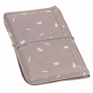 Pochette à langer CASUAL BLOCKS Laessig taupe