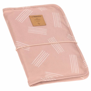 Pochette à langer CASUAL SOFT STRIPES Laessig rouse