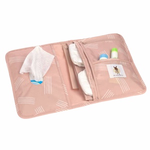 Pochette à langer CASUAL SOFT STRIPES Laessig rouse