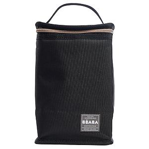 Pochette repas isotherme Beaba black-rose gold 