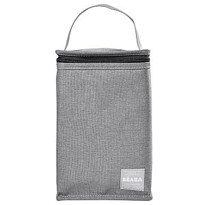Pochette repas isotherme Beaba gris chiné