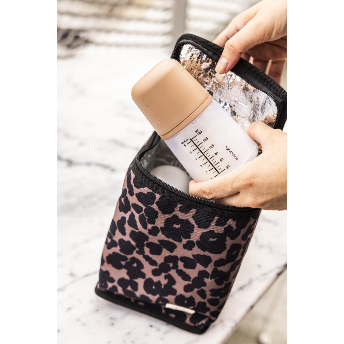 Pochette repas isotherme Beaba Léopard