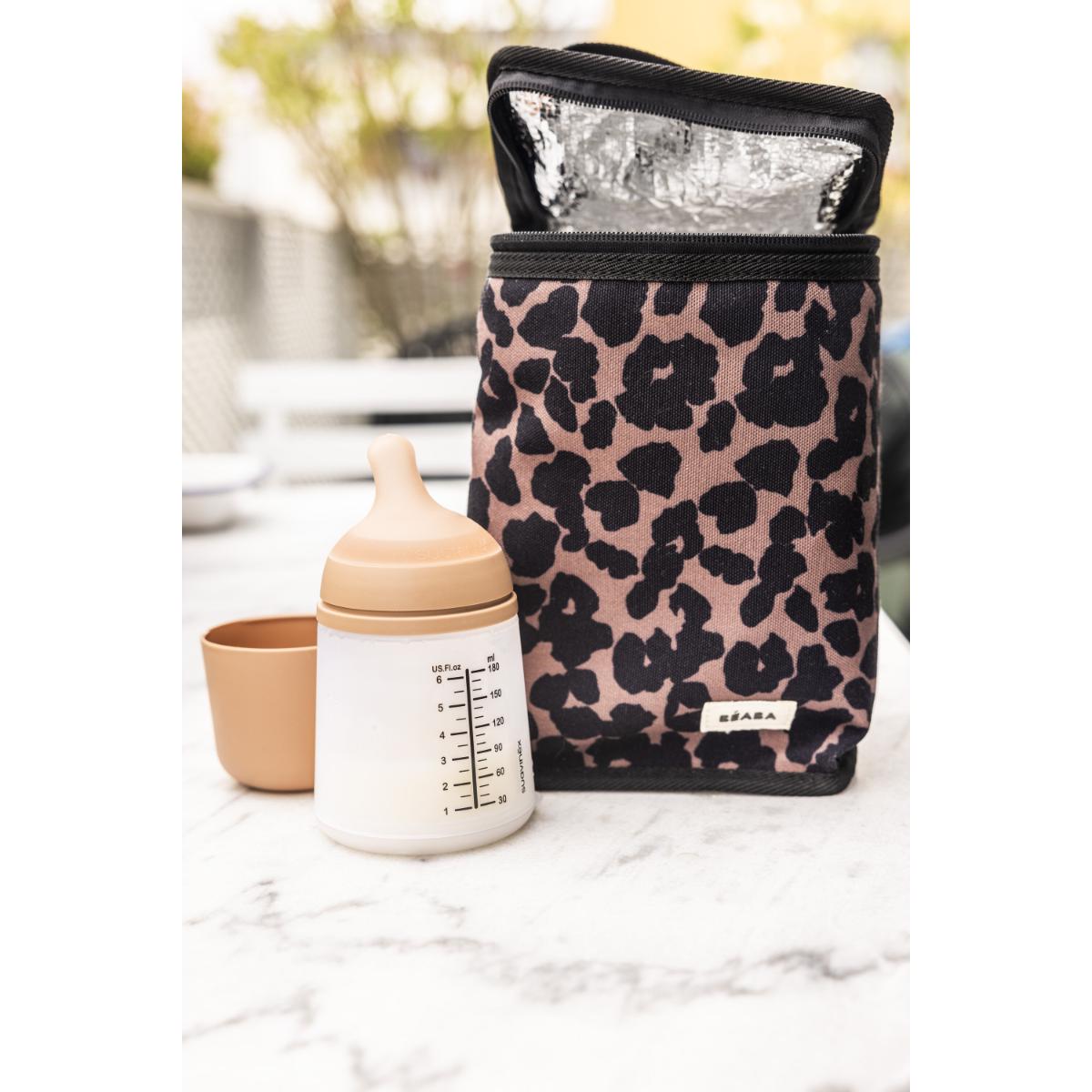 Pochette repas isotherme Beaba Léopard