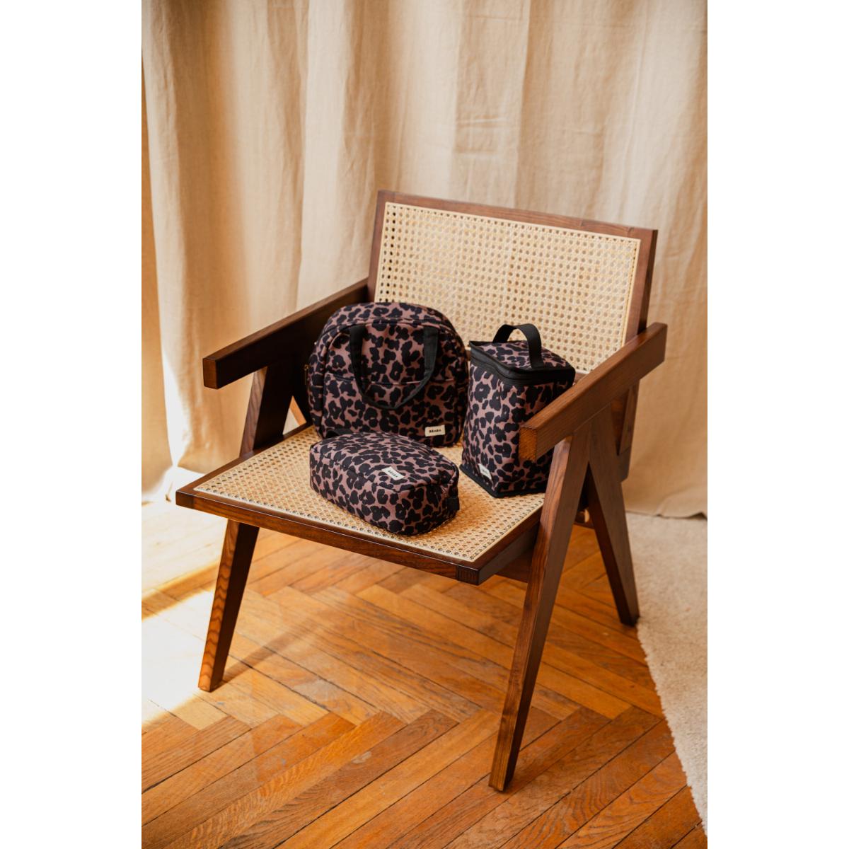 Pochette repas isotherme Beaba Léopard