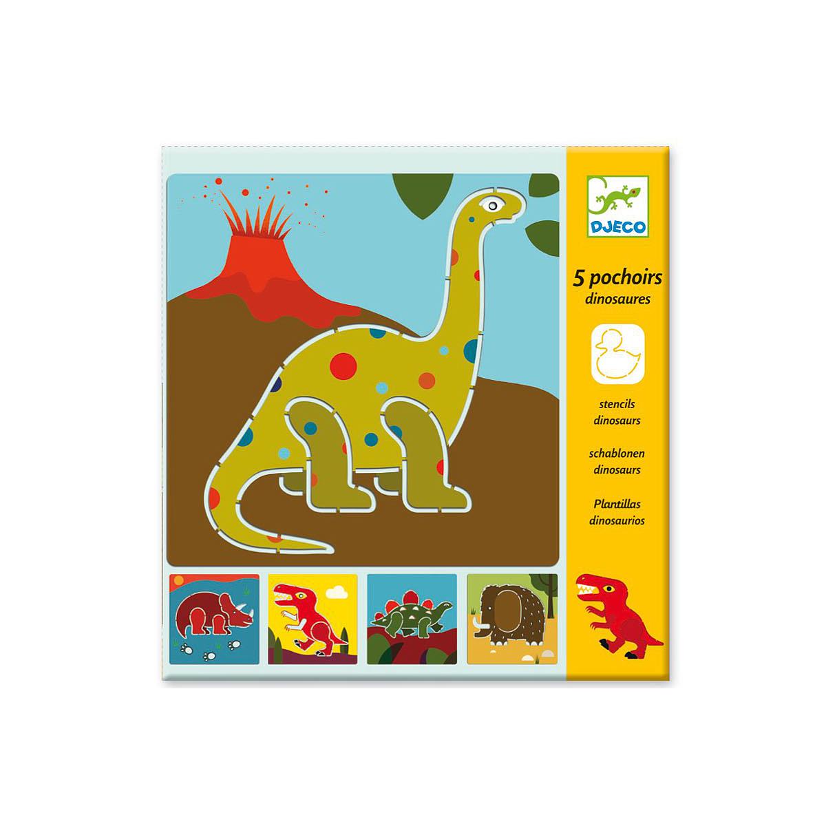 Pochoir DINOSAURES Djeco