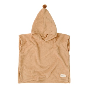 Poncho de bain 3-5a SO CUTE Nobodinoz camel