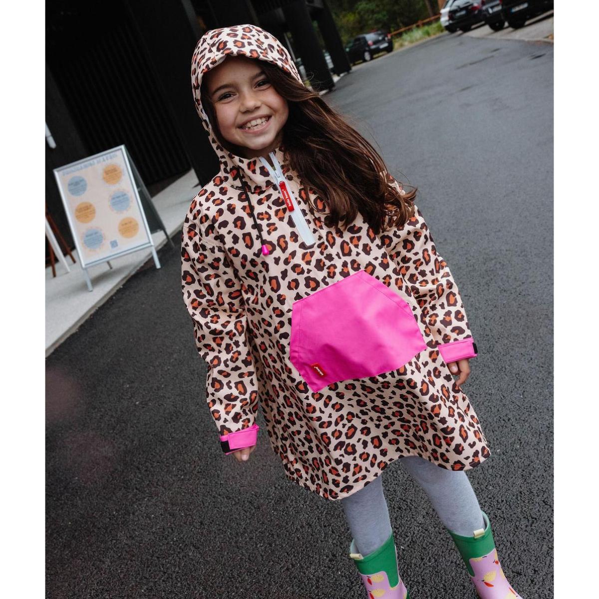 Poncho de pluie LEOPARD #6 2-3a Hello Hossy