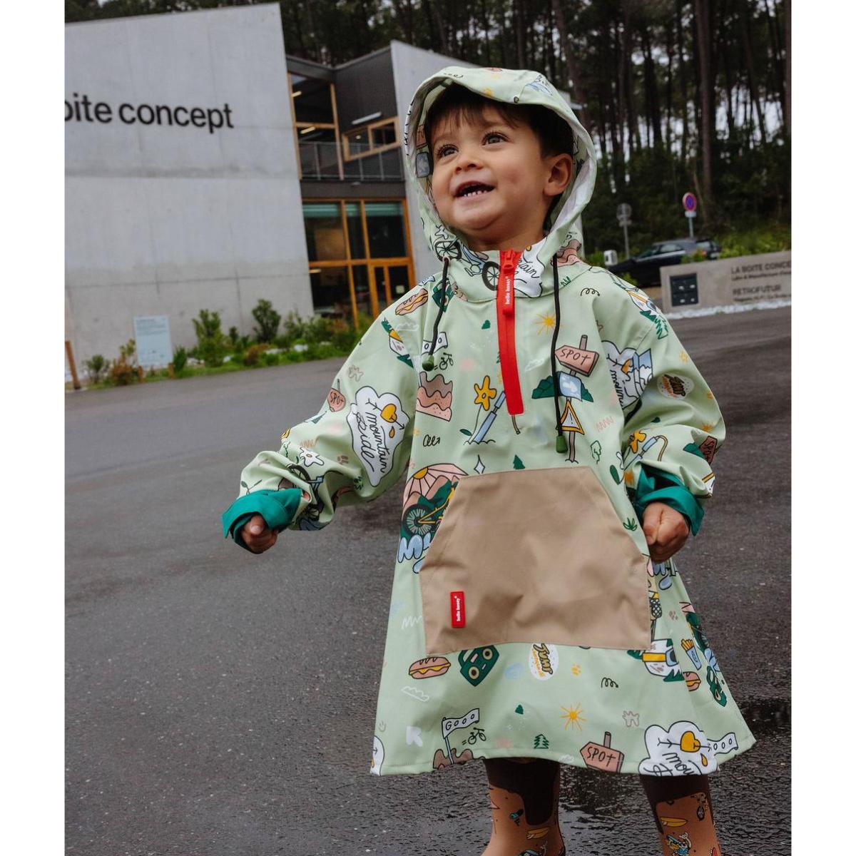 Poncho de pluie MOUNTAIN RIDE 4-6a Hello Hossy